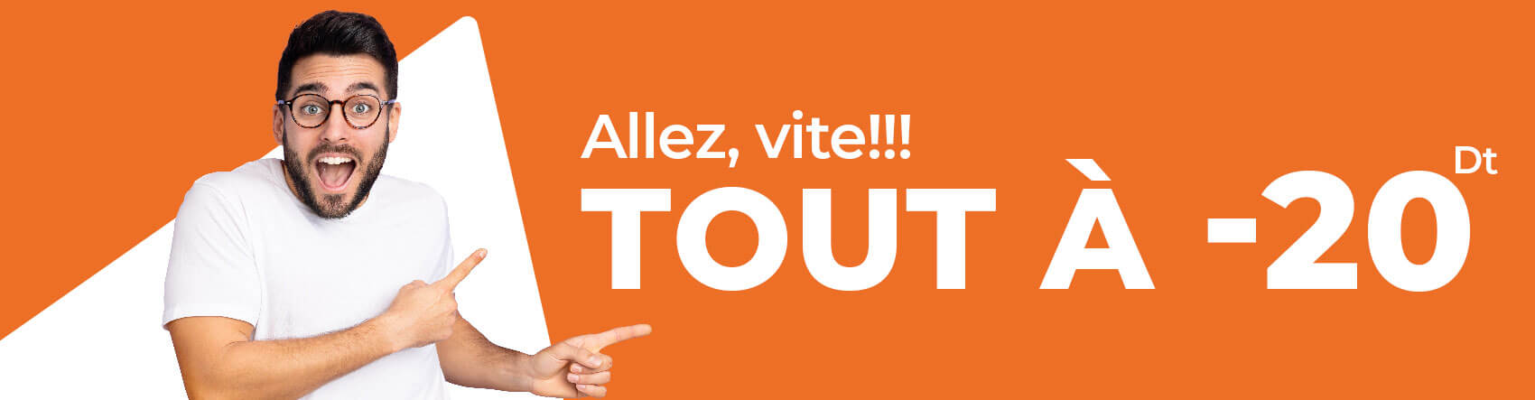Tout à moins 20 dinar Tout à moins 20 dinar