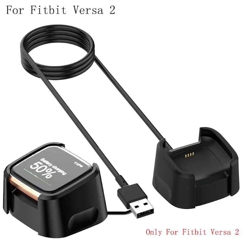 Versa Lite Fitbit Mn Fb507 Charger Chargeur Pour Fitbit Versa