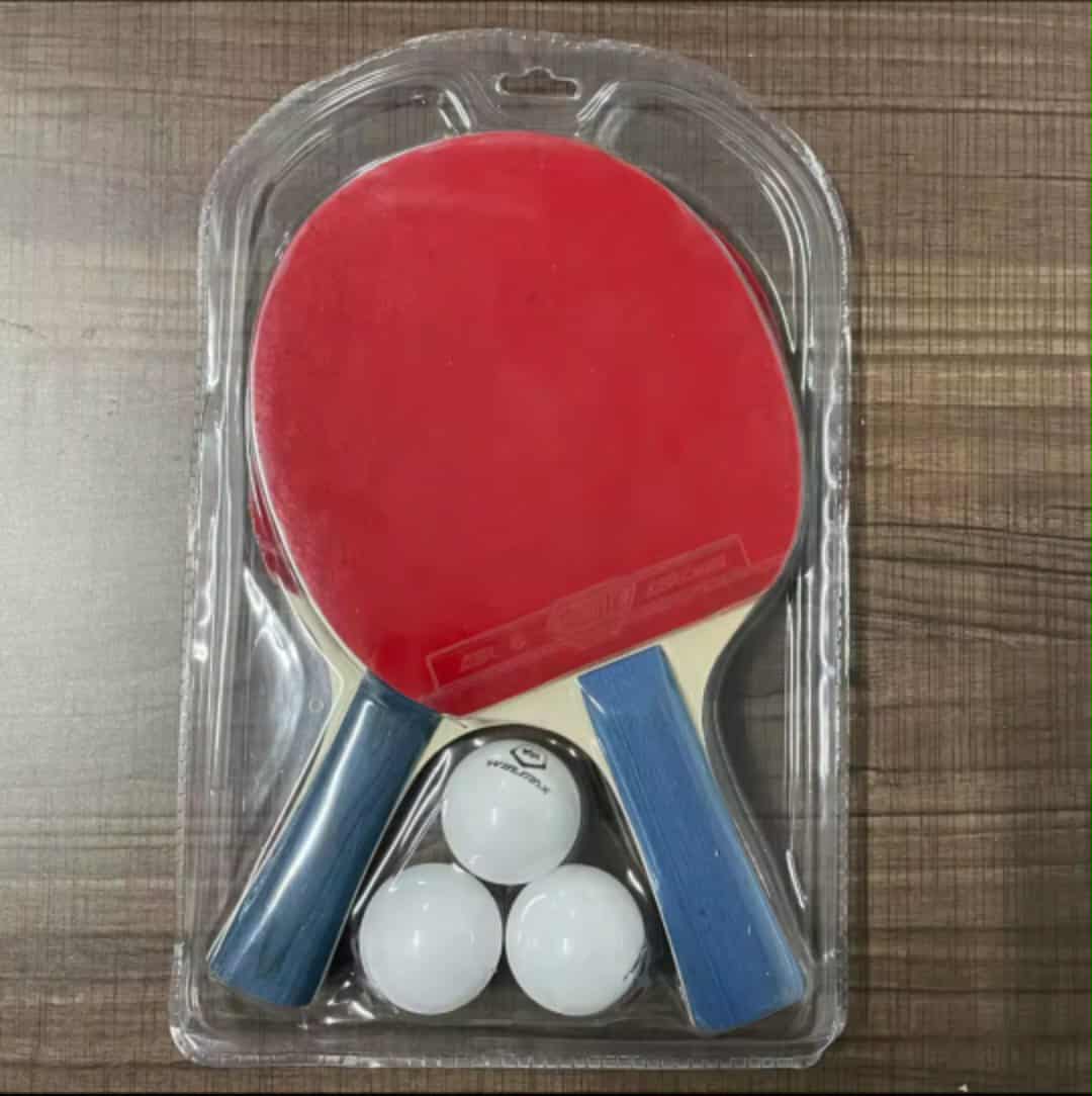 5 PCS SET de Ping Pong 2 Raquettes Tennis de Table + 3 Balles EUR 10,44 - FR