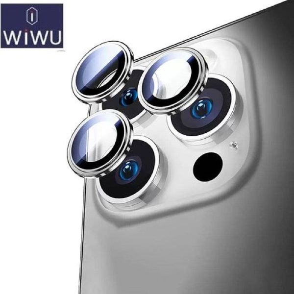 Protection Camera IPhone 16 Pro/Pro Max AIDOWU - Verre Trempé Et Alliage Aluminium - Anti-Reflet