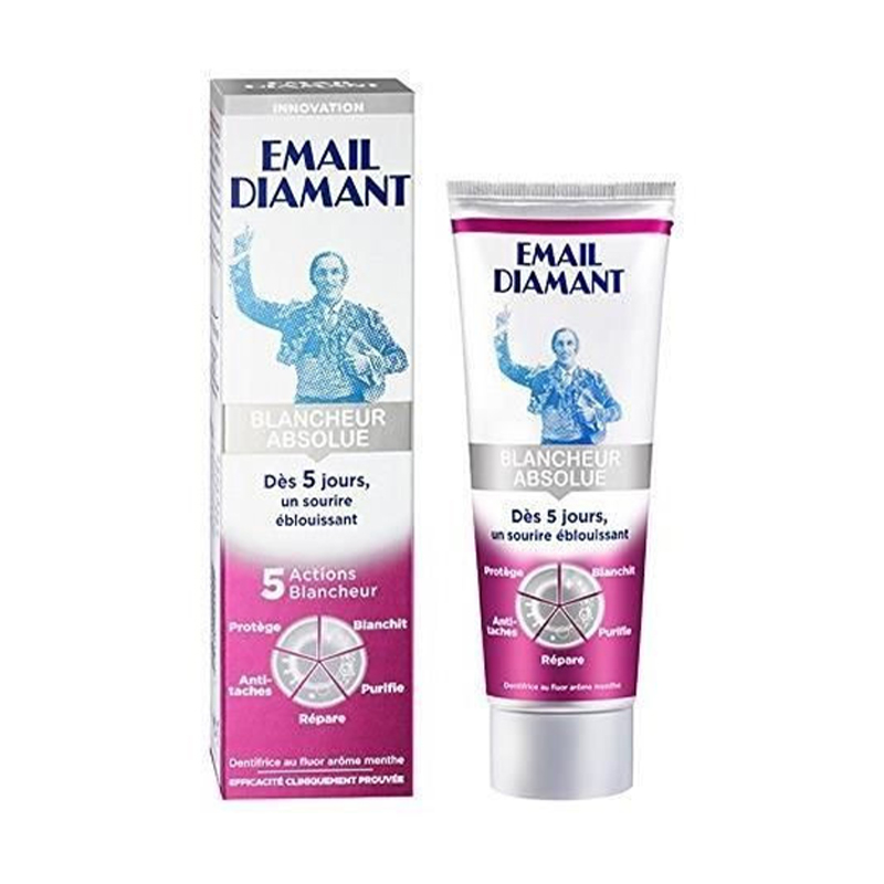 Email Diamant dentifrice blancheur absolue Tube 75ml — free download