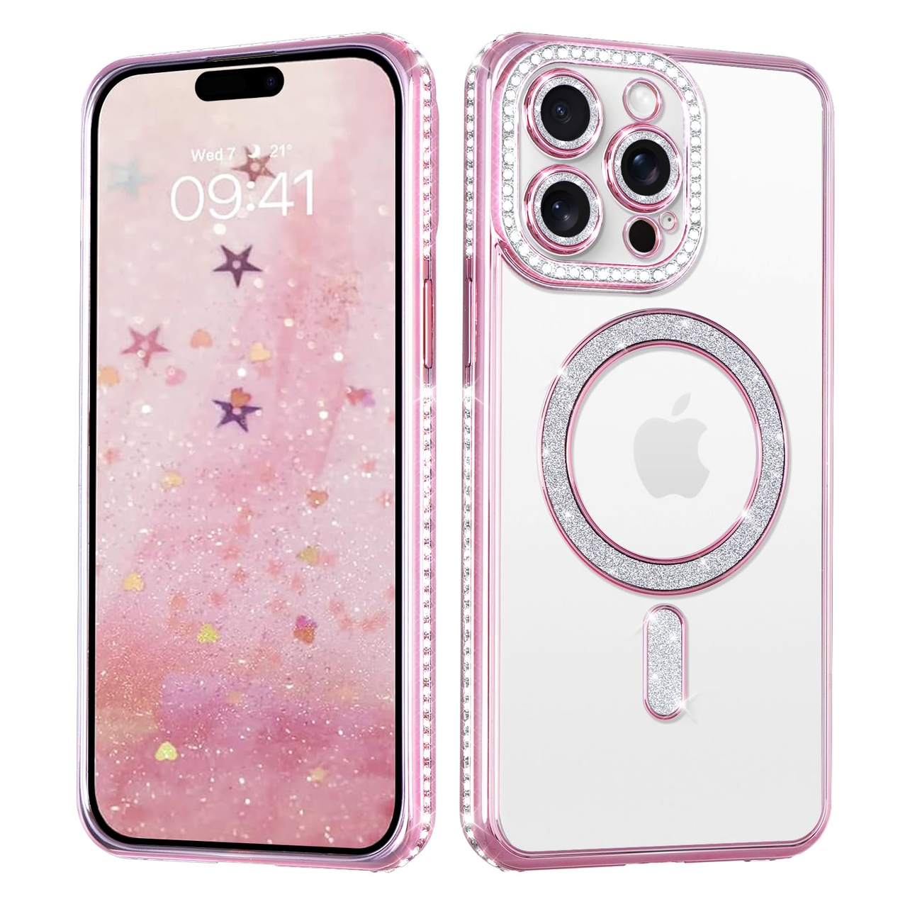 Coque Coque Infinity iPhone 15 Plus Infinity rose