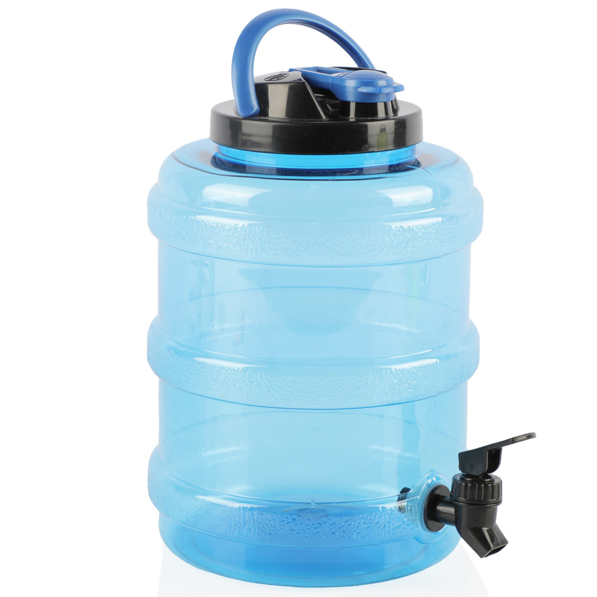 Carafe à Eau 5L Avec Robinet - Distributeur Froid Pour Frigo, Plastique Alimentaire