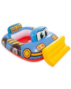 Bouée Gonflable À Chevaucher Camion Bleu