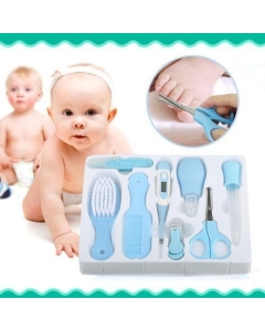 Kit Soin Bébé 8 Pièces Bleu