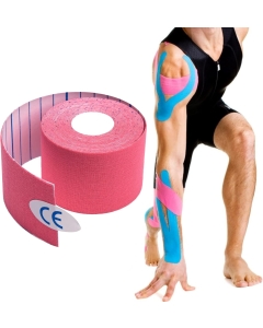 Rouleau Adhésif Kinésiologie 5mx5cm Rose