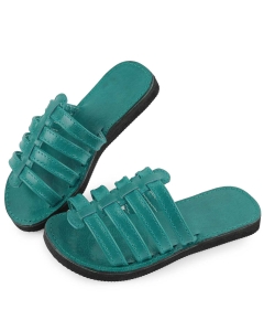 Claquette en cuir - Fillette