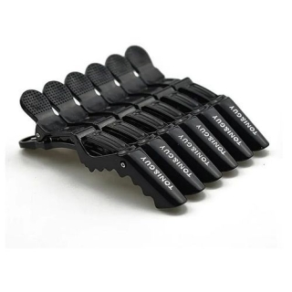 Lot de 6 Pinces à Cheveux Professionnelles Antidérapantes
