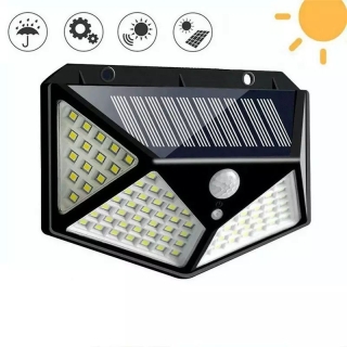 Lampe Solaire Extérieur Avec Détecteur de Mouvement 100 LED
