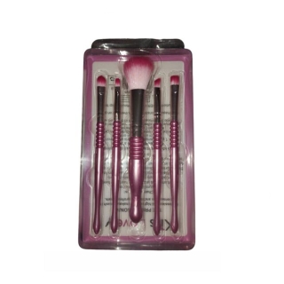 Kit de 5 pinceaux de Maquillage yeux - Rose