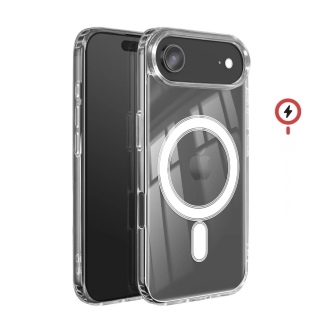 Coque pour iPhone 17 Air MagSafe Magnétique Ultra Claire Transparent Antichoc