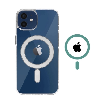 Coque Pour iPhone 12 MagSafe Magnétique Clear Transparente Anti-Choc