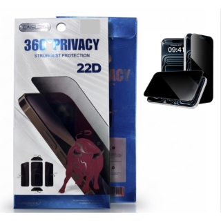 Caisles Film Glass Fumé Pour iPhone 17 Air 22D Antiespion Privacy 360°