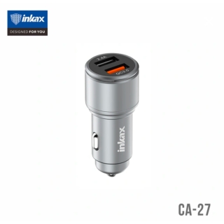 Chargeur Voiture Rapide inkax CA-27 30W Double USB & Multi Protocole