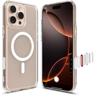 Coque Spigen Pour iPhone 16 Pro MagSafe Ultra Hybrid Transparent