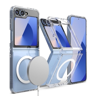 Coque Spigen pour Samsung Galaxy Z Flip 6 MagSafe Claire Transparent