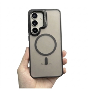Coque Pour Samsung Galaxy S26 Plus MagSafe Avec Support & 3 Protecteurs Camera