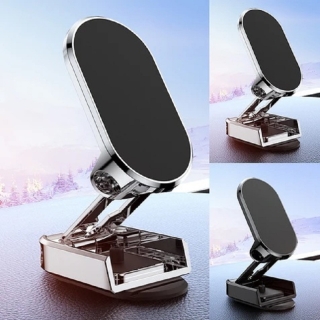 Support De Téléphone Magnétique De Voiture Rotatif Réglable