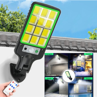 Lampe Solaire De Jardin Extérieur avec Détecteur De Mouvement 12 LED