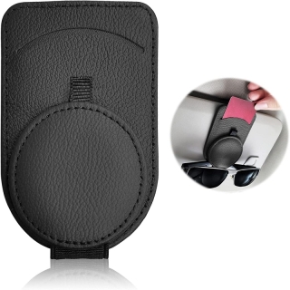 Porte Lunettes Cuir pour Voiture