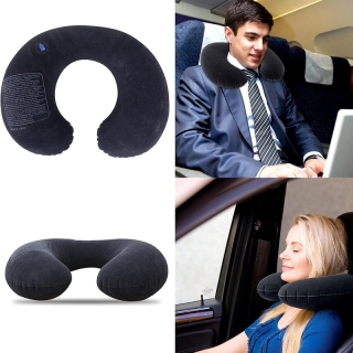 Oreiller de Voyage Gonflable en Forme U – Intex