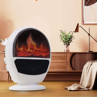 Chauffage de cheminée électrique portable 500/1500 W