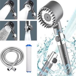 Pommeau de douche avec filtre, haute pression à économie d'eau