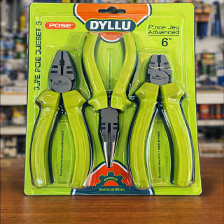 Jeu de pinces 3 pièces DYLLU