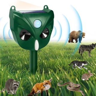 Répulsif Solaire Ultrasonique pour Animaux – ANTI-NUISIBLES