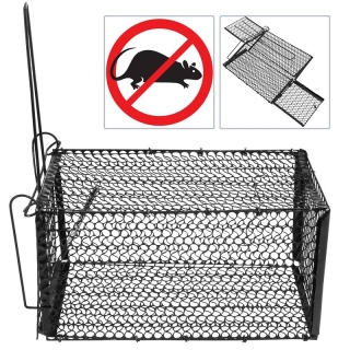 Pièges à Rats, Piège anti-rats, Cage à animal réutilisable en métal