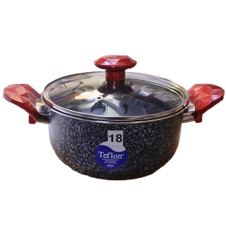 Faitout Teflon Granit Ø 18 cm