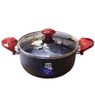 Faitout Teflon Granit Ø 22 cm