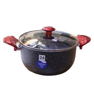 Faitout Teflon Granit Ø 24 cm