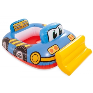 Bouée Gonflable À Chevaucher Camion Bleu