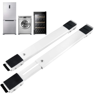 2 Supports Roulants Extensible Réglable Pour Électroménager & Meuble