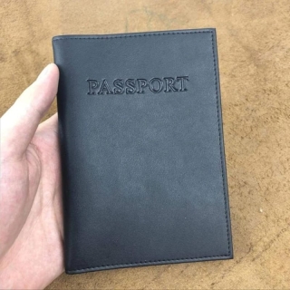 Porte Passeport Noir