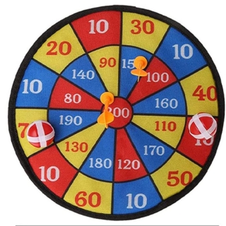 Jeu de fléchettes en tissu pour enfants
