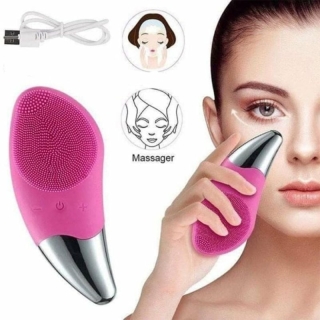 Brosse Nettoyante rechargeable Silicone Pour Visage