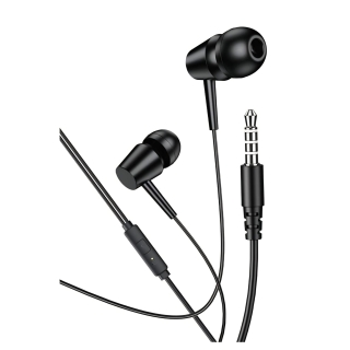 Ecouteur Filaire KAKU 1303 3.5mm avec Micro intégré - Noir