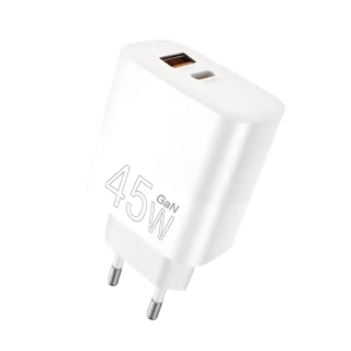 Chargeur C209 Ultra Rapide 45W GAN - Type-C + USB-A
