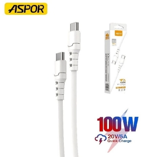ASPOR A098 Cable de Recharge & Transfert de données Super Rapide PD100W