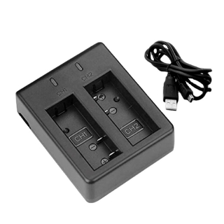 Chargeur De Batterie Rechargeable-Caméra D'action & Appareil Photo