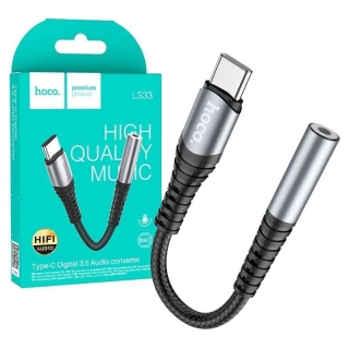 Adaptateur Type-C vers jack (3,5 mm) en métal (Built-in DAC)