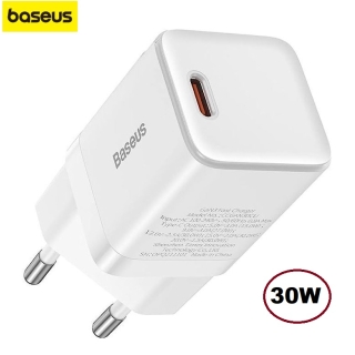 Chargeu Rapide BASEUS Gan3 USB-C PD 30W