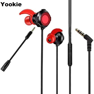 Écouteurs filaires avec double microphones Gm-01 pour Gamer