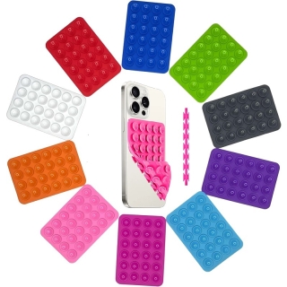 Ventouse pour Téléphone à double face (24 petites ventouses pour une adhérence sûre à chaque face)