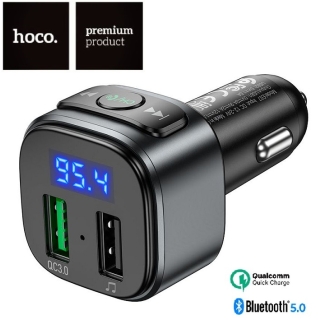 Chargeur De Voiture 18W Avec Transmetteur FM Bluetooth V5.0