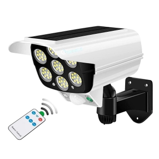 Projecteur Solaire 77 LED avec détecteur de mouvement étanche 3 Modes d'éclairage