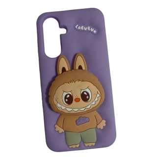 Coque LABUBU pour samsung Galaxy A36 Violet