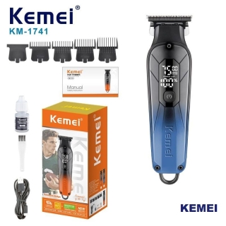 Tondeuse à Cheveux Professionnelle Rechargeable 7500tr/mn Bleu